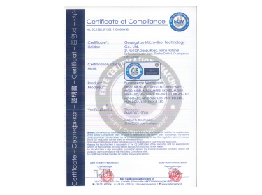 Fluorescence Microscope CE Certificate