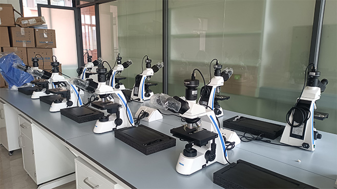 Application of Mshot Biological Microscope in Guangxi Nationalities' University for  experimental te